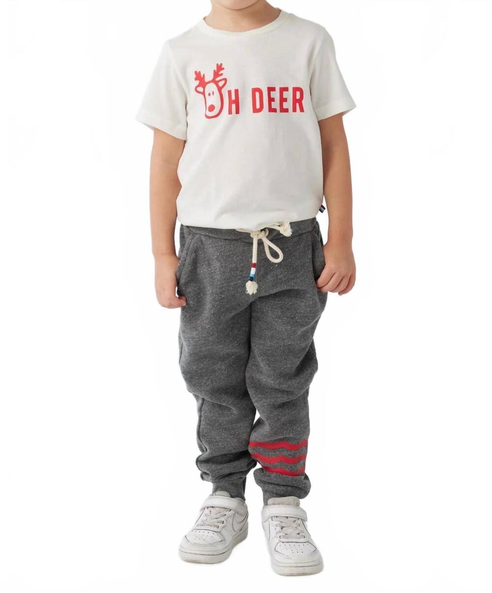 NEW SOL ANGELES oh deer t-shirt in white